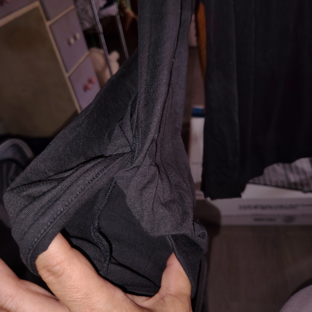 Studio I Black Blouse Elegant Top